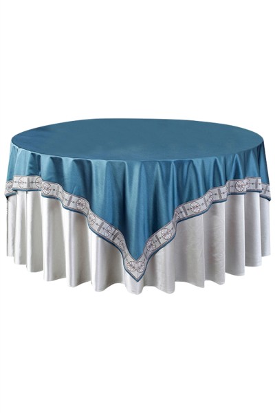Bulk order conference table sets Fashion design high-end new Chinese banquet hotel tablecloth Tablecloth garment factory 120CM, 140CM, 150CM, 160CM, 180CM, 200CM, 220CM, SKTBC054 front view